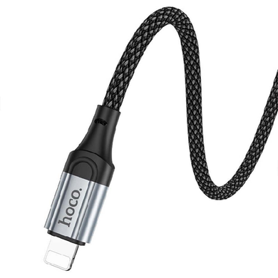 USB кабель Hoco X102 Lightning 2.4A/1m black