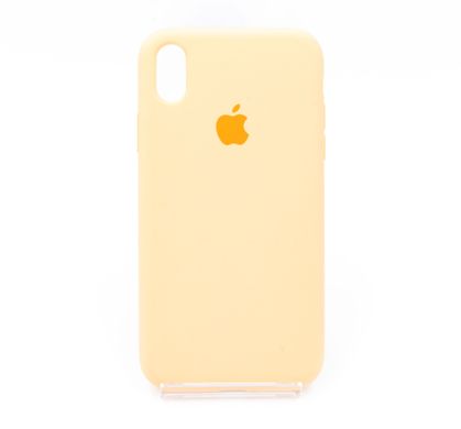 Силіконовий чохол Full Cover для iPhone XR cantaloupe