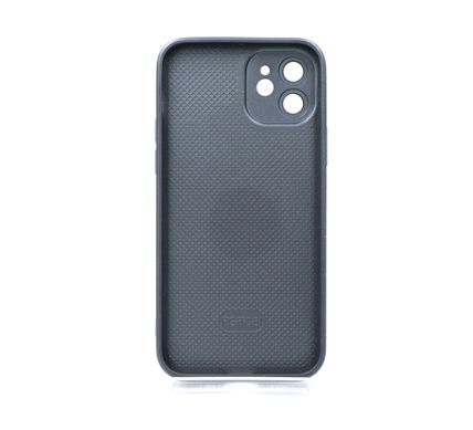 Чохол TPU+Glass sapphire matte case для iPhone 12 Graphite black