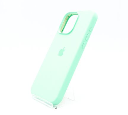 Силіконовий чохол Full Cover для iPhone 15 Pro Max spearmint