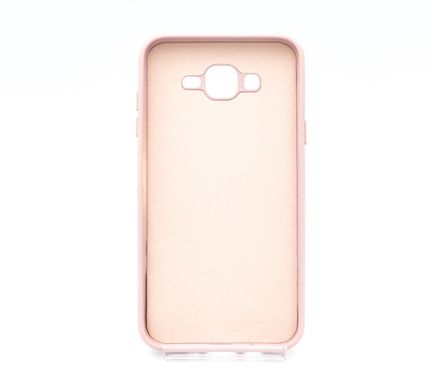 Силіконовий чохол Full Cover для Samsung J7-2015 (J700) / J7 Neo 2018 pink sand без logo