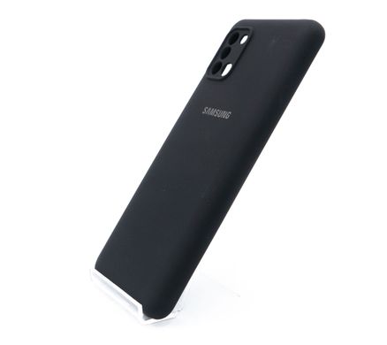 Силіконовий чохол Full Cover для Samsung A31 black My Color Full Camera