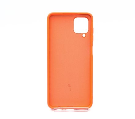 Силіконовий чохол Full Cover для Samsung A12/M12 new apricot без logo