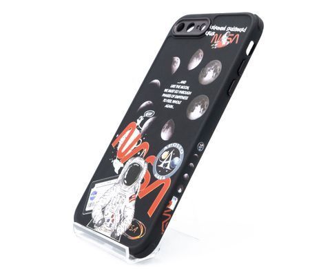 Чехол Brand Design для IPhone 7+/8+ black nasa (TPU)