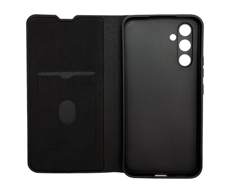 Чехол книжка FIBRA (рельеф) для Samsung A54 black Full Camera