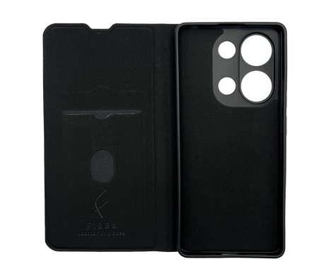 Чохол книжка FIBRA (рельєф) для Xiaomi Redmi Note 13 Pro 4G green Full Camera