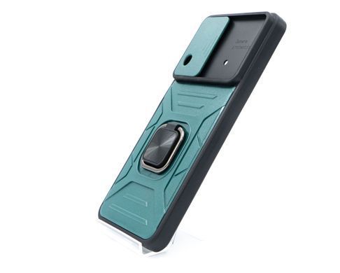 Чохол Camshield Flash Ring for Magnet для Xiaomi Poco X4 Pro 5G green протиударний