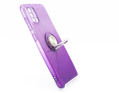 Силіконовий чохол SP Shine для Samsung A31 violet ring for magnet