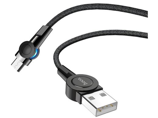 USB кабель Hoco S8 Magnetic charging cable for Micro Black