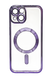 Чехол Metal Matte with MagSafe для iPhone 14 deep purple Full Camera