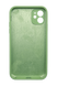 Силиконовый чехол Full Cover Square для iPhone 11 green Full Camera