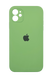 Силиконовый чехол Full Cover Square для iPhone 11 green Full Camera