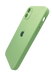 Силиконовый чехол Full Cover Square для iPhone 11 green Full Camera