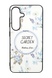 TPU+PC чехол Secret Garden with MagSafe для Samsung S25 white