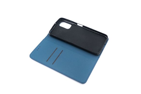 Чохол книжка Black TPU Magnet для Xiaomi Poco M5 blue