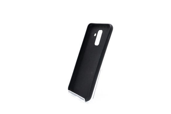 Чехол BMW Leather для Samsung A6+2018 gray