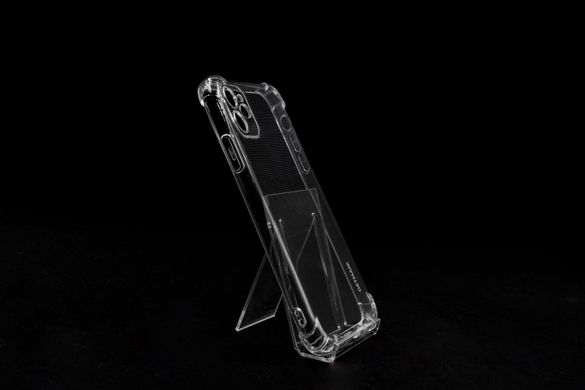 Чохол (TPU) Getman Ease logo для iPhone 11 clear з посиленими кутами