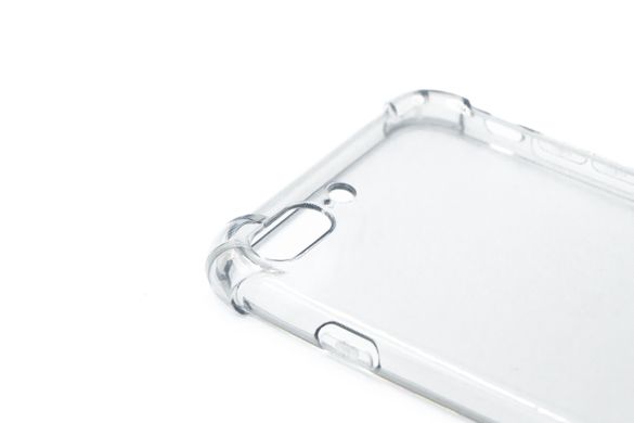 Чохол (TPU) Getman Ease logo для iPhone 7+/8+ clear gray з посил.кутами