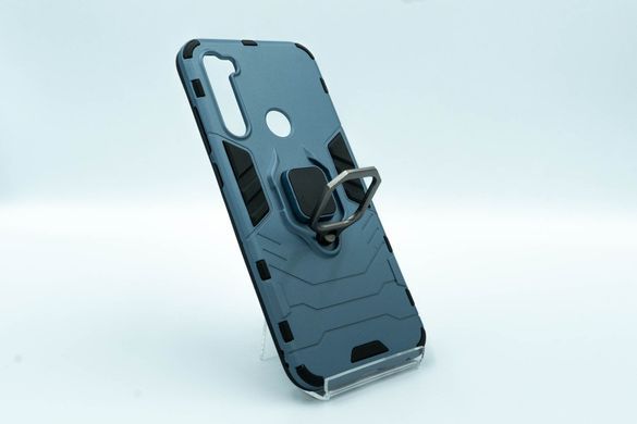 Чохол Transformer Ring for Magnet для Xiaomi Redmi Note 8T metal slate протиударний