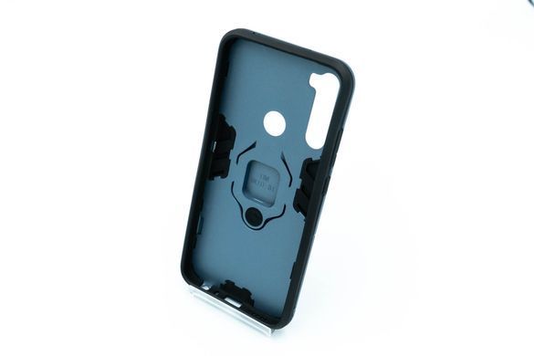 Чохол Transformer Ring for Magnet для Xiaomi Redmi Note 8T metal slate протиударний