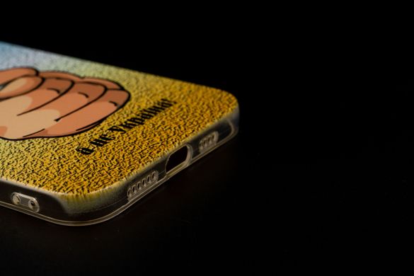 Силіконовий чохол MyPrint для iPhone 12 Pro Max Дуля, clear