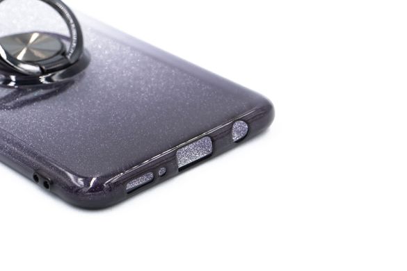 Силіконовий чохол SP Shine для Samsung A30s grey ring for magnet