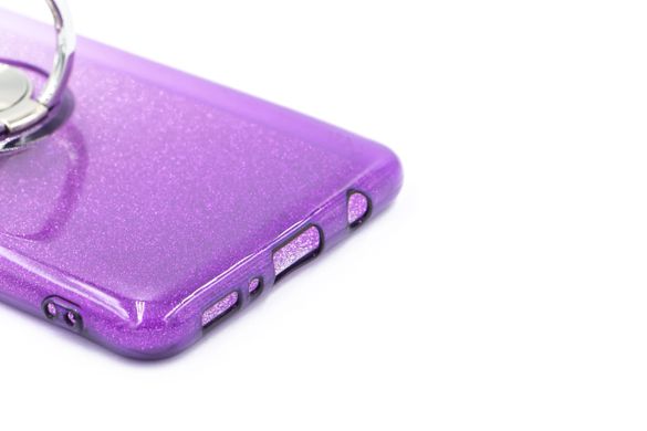 Силіконовий чохол SP Shine для Samsung A31 violet ring for magnet