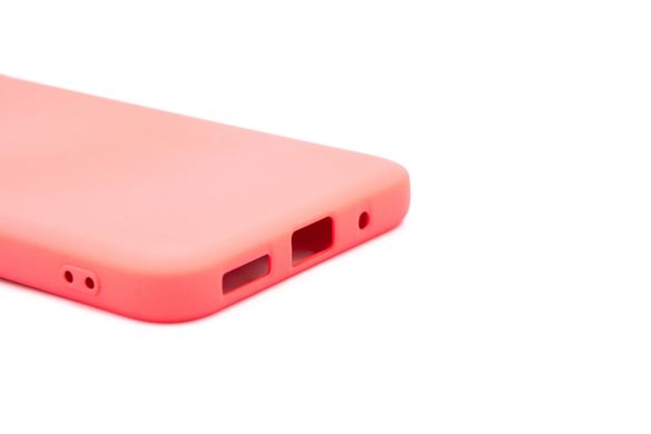 Силіконовий чохол Full Cover для Xiaomi Poco M5 pink Full Camera без logo