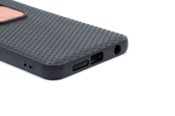 TPU чохол Camshield Black для Xiaomi Redmi Note 9S black rose шторка/захист камери