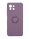 Чохол (TPU) Candy Ring для Xiaomi Mi 11 Lite 5G/11 Lite NE cherry purple Full Camera