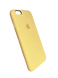 Силиконовый чехол Full Cover для iPhone 6 yellow