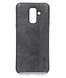 Чехол BMW Leather для Samsung A6+2018 gray
