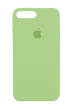 Силіконовий чохол Full Cover для iPhone 7+/8+ pistachio(fresh green)