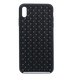 Силіконовий чохол Weaving case для iPhone XS Max black (плетінка)