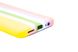 Силіконовий чохол Full Cover для Xiaomi Redmi Note 9 Rainbow №3 yellow/pink