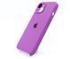 Силіконовий чохол Full Cover для iPhone 14 grape Full camera