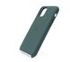 Силіконовий чохол Full Cover для iPhone 11 Pro forest green (Atrovirens)