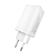 Мережевий зарядний пристрій Yoki Led Series YK-65 2Type-C + 1USB Gan PD 65W white