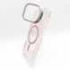 Чехол Fibra Star Shine with MagSafe для iPhone 16 Pro clear light pink
