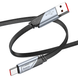 USB кабель HOCO U119 Machine charging data USB to Type-C 5A/1,2m black