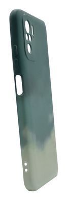Силіконовий чохол WAVE Watercolor для Xiaomi Redmi Note 10/10S dark green/gray (TPU)
