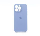 Силіконовий чохол Full Cover для iPhone 15 Pro Max lavander gray Full Camera