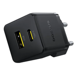 МЗП Baseus Palm Fast Charger 30W (Type-C + USB) black