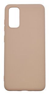 Силіконовий чохол WAVE Colorful для Samsung S20 pink sand (TPU) Full Camera