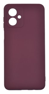 Силіконовий чохол Full Soft для Motorola G14 plum Full Camera