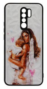 TPU+PC чехол Prisma Ladies для Xiaomi Redmi 9 baby girl Full Camera