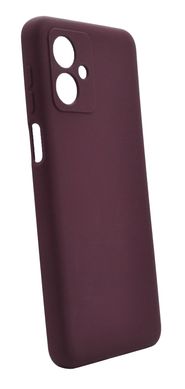 Силиконовый чехол Full Soft для Motorola G14 plum Full Camera