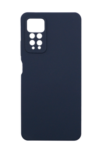 Силиконовый чехол Fibra для Xiaomi Redmi Note 11 Pro 4G/5G/Note 12 Pro 4G midnight blue Full Camera