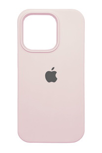 Силіконовий чохол Full Cover для iPhone 14 Pro Max chalk pink