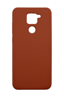 Силіконовий чохол Full Cover для Xiaomi Redmi Note 9/Redmi 10X brown без logo